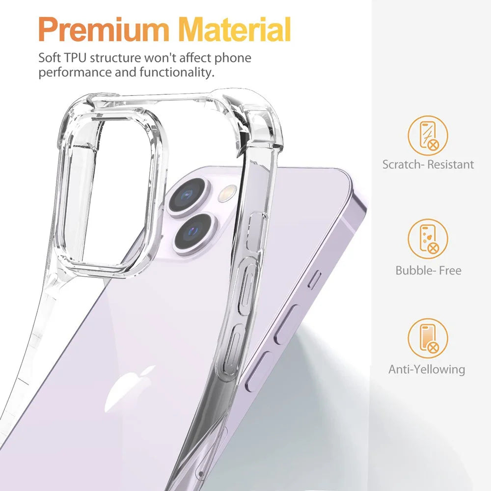 Custom Personalized Photo Text Name Logo Phone Case For iPhone 16 15 14 13 12 11 Pro X XS XR Max 7 8 Plus SE Soft Back Cover