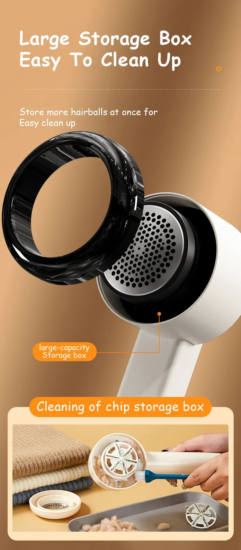 Xiaomi Mijia Portable Lint Remover Electric Hairball Trimmer Smart LED Digital Display Fabric Shaver USB Charging Fast Household