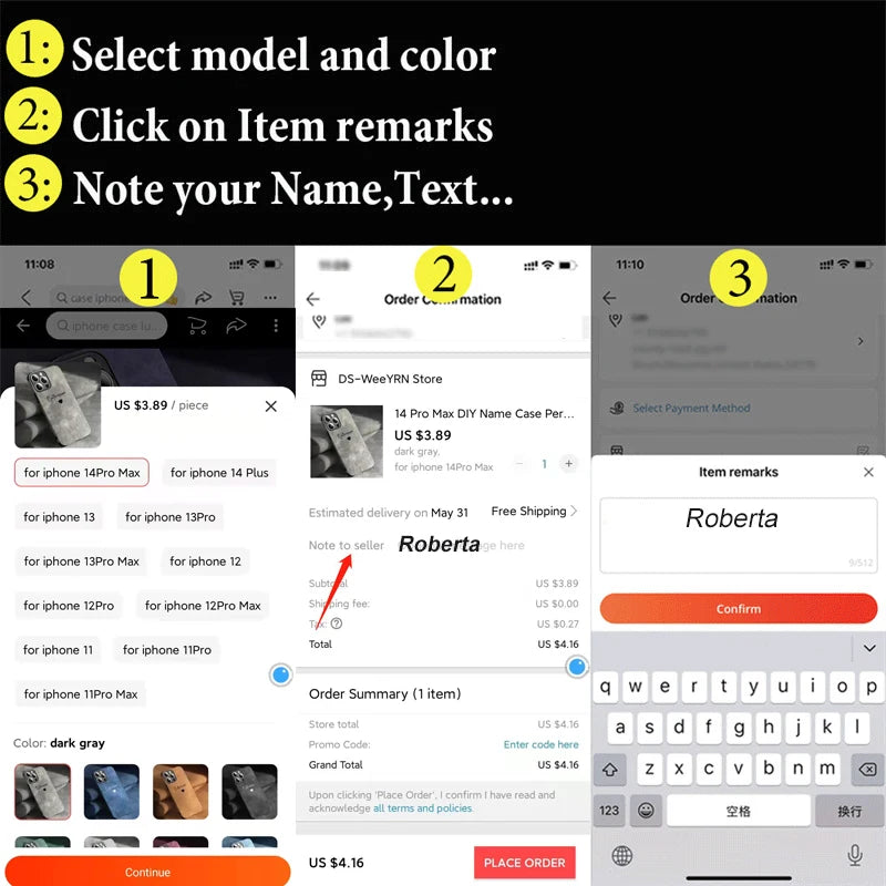 Personalised Name Custom Case For iPhone 16 15 14 13 12 11 Pro Max Luxury Plating Transparent Soft Clear Cover 15 14 13 Pro Max