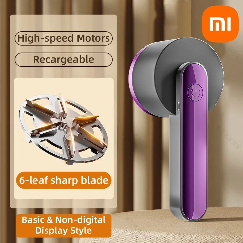 Xiaomi Mijia Portable Lint Remover Electric Hairball Trimmer Smart LED Digital Display Fabric Shaver USB Charging Fast Household