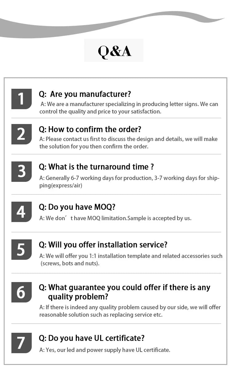 Custom Metal LED Sign Stainless Steel Luminous Lettering Outside Indoor Company Store Logo Wall Decor Illuminated Light Signage