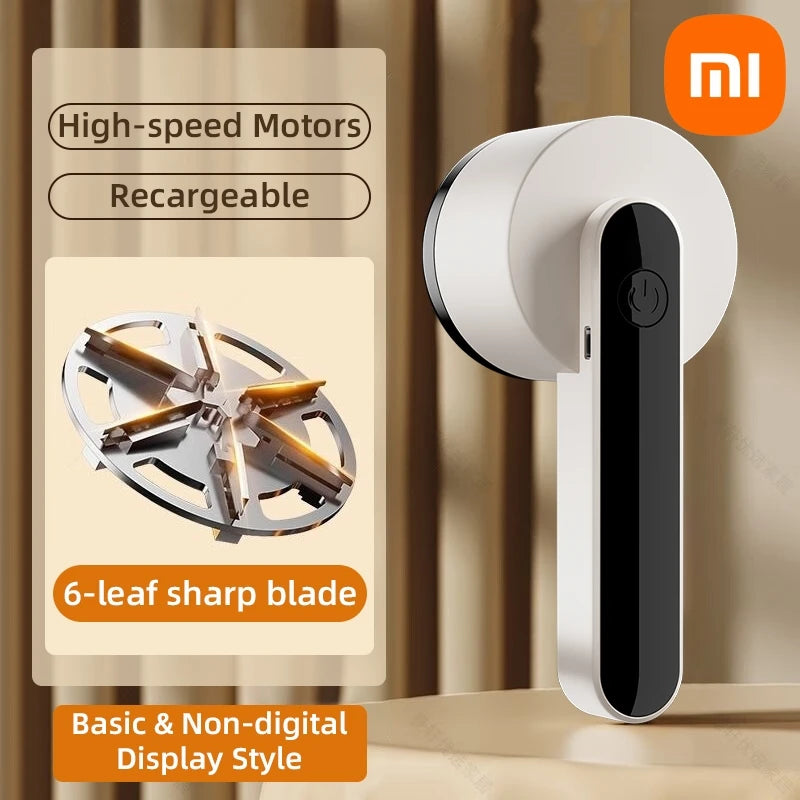 Xiaomi Mijia Portable Lint Remover Electric Hairball Trimmer Smart LED Digital Display Fabric Shaver USB Charging Fast Household